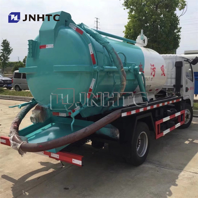 DONGFENG 경량 상업용 트럭 소용량 진공 하수 흡입 트럭