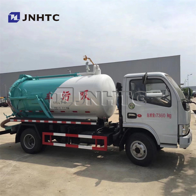 헤비 듀티 Dongfeng 4x2 하수 흡입 탱커 트럭