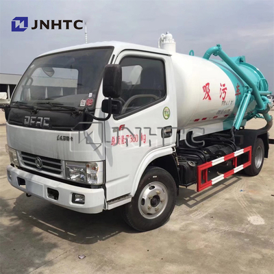 헤비 듀티 Dongfeng 4x2 하수 흡입 탱커 트럭