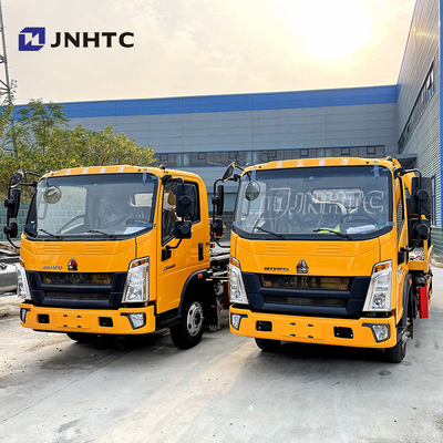 Sinotruk HOWO 4x2 3-8TON 경량 평판 화물 구조차 트럭
