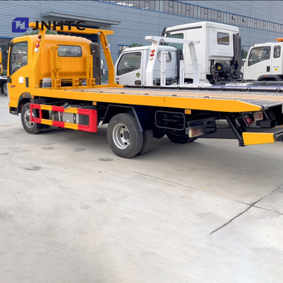 HOWO 4x2 5-10TON 경량 상업용 트럭 평판 화물 구조차 트럭