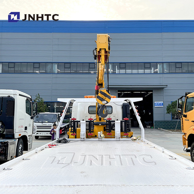 Sinotruk HOWO 4x2 3-12TON 경량 평판 화물 구조차 크레인 트럭