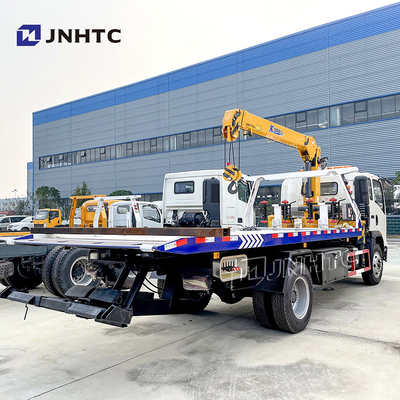 Sinotruk HOWO 4x2 3-12TON 경량 평판 화물 구조차 크레인 트럭