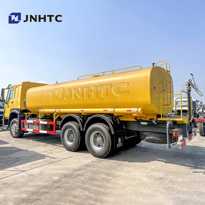 HOWO 6x4 336hp 8-20cbm 물 트럭 스프링클러 물 유조선 스프레이 트럭