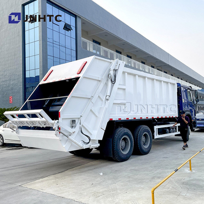 Sinotruk Howo 6x4 10 바퀴 16CBM 쓰레기 쓰레기 압축기 차량 거는 물통