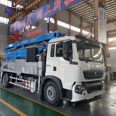 HOWO 8x4 섀시 콘크리트 펌프 트럭 371HP Euro2