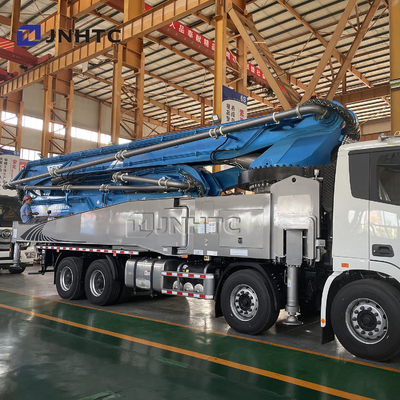 HOWO 8x4 섀시 콘크리트 펌프 트럭 371HP Euro2