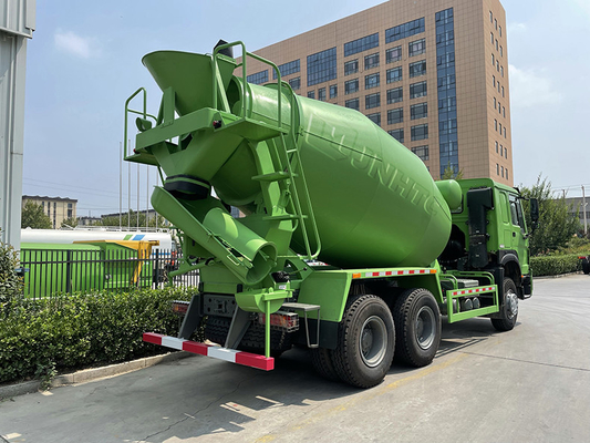 10cbm 6x4/8x4 Sinotruk HOWO 모바일 콘크리트 믹서 트럭 기어 전송