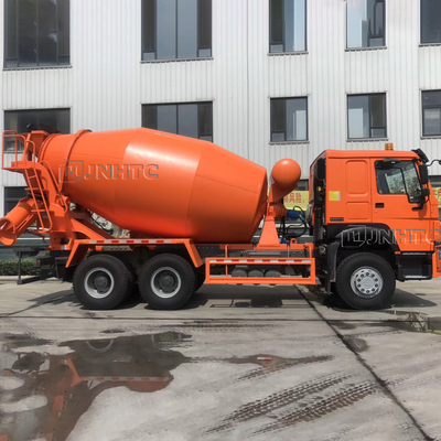 SINOTRUK HOWO 자동 로딩 콘크리트 믹서 10 휠러 371hp 12m3