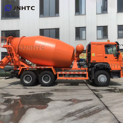 SINOTRUK HOWO 자동 로딩 콘크리트 믹서 10 휠러 371hp 12m3