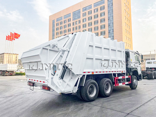 Sinotruck Howo 6x4 10 바퀴 16CBM 쓰레기 쓰레기 압축기 트럭 거는 물통