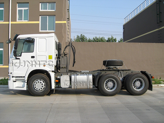 Euro2 10 Wheels 371 오른쪽 트럭 헤드 HOWO 트레일러 헤드 50Ton