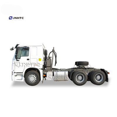 Sinotruk 3.5 인치 Euro2 10 바퀴 371 오른쪽 트럭 헤드 HOWO 트레일러 헤드 50Ton