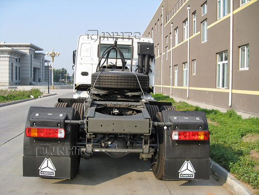 Sinotruk 3.5 인치 Euro2 10 바퀴 371 오른쪽 트럭 헤드 HOWO 트레일러 헤드 50Ton