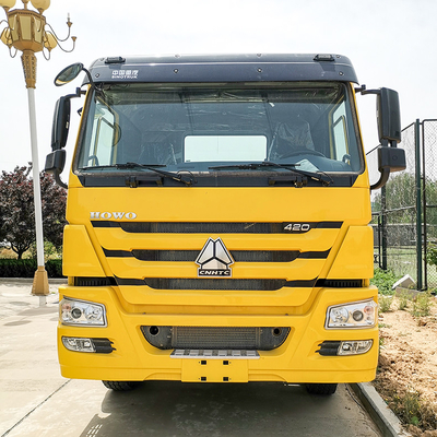 10wheels Howo 트랙터 트럭 헤드 Sinotruk 371hp 트랙터 트럭