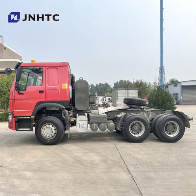 3.5 인치 Euro2 Sinotruk Howo 6x4 371 10 휠 트랙터 헤드