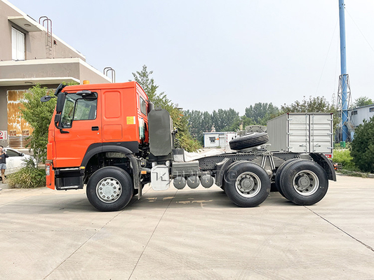 Sino Howo 371hp 원동기 트럭 트윈 액슬 50 톤