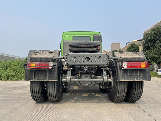 420hp Euro2 LHD Sinotruk Howo 10 휠 트랙터 트럭 50 톤