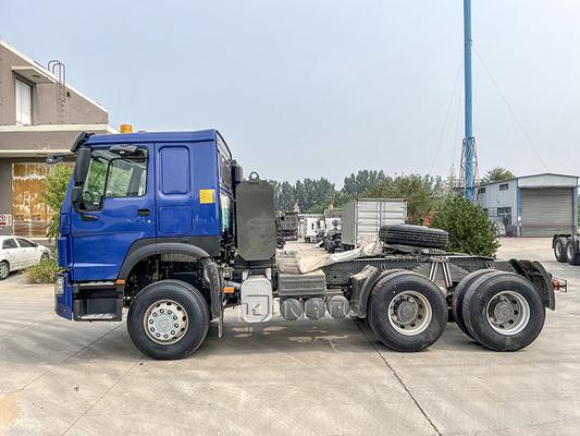 420hp Sinotruk 10 바퀴 원동기 트럭 6X4 트럭 Howo 트레일러 트럭 헤드