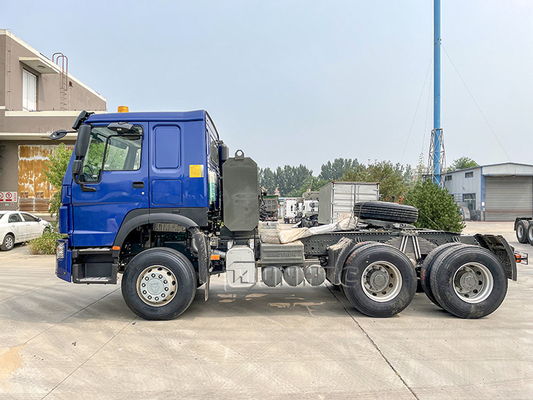 420hp Sinotruk 10 바퀴 원동기 트럭 6X4 트럭 Howo 트레일러 트럭 헤드