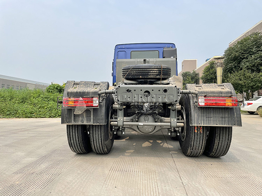 Euro2 420hp Sinotruk 10 바퀴 6X4 Howo 트랙터 트럭 헤드 트레일러 트럭 헤드