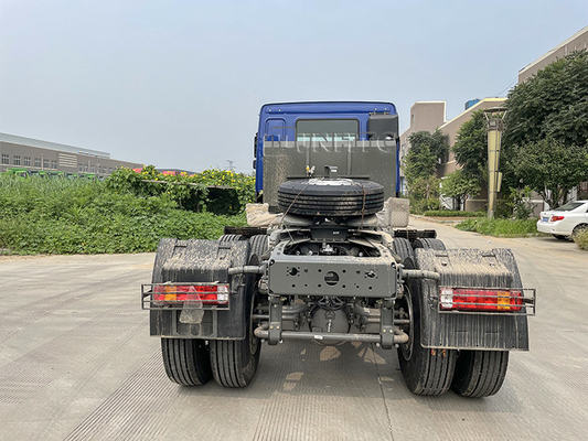 Euro2 420hp Sinotruk 10 바퀴 6X4 Howo 트랙터 트럭 헤드 트레일러 트럭 헤드