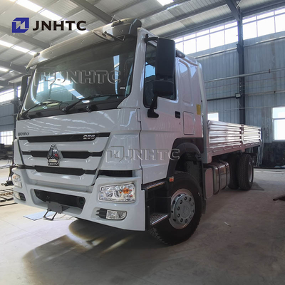 Sinotruk Howo 266HP 290HP 4*2 6 휠러 울타리 화물 트럭 18 피트
