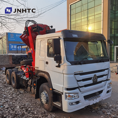 371 에이치피 8 톤 신축식 기중기 트럭 시노트루크 HOWO 6x4 40t 10 바퀴