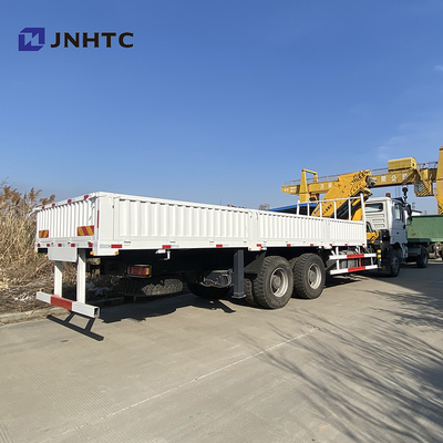 평상형 측면내림판 화물 자동차 기중기 샤크만 F3000 6x4