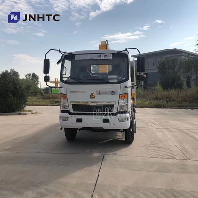 평판 화물 자동차 기중기 시노트루크 HOWO 4x4 전륜 구동