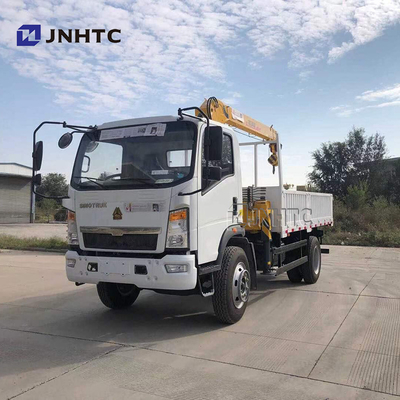 평판 화물 자동차 기중기 시노트루크 HOWO 4x4 전륜 구동