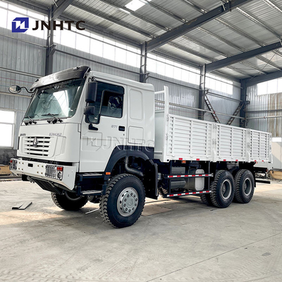 HOWO 371HP 6X6 4x4 드라이브 화물 트럭 컬럼단 측면내림판 게이트