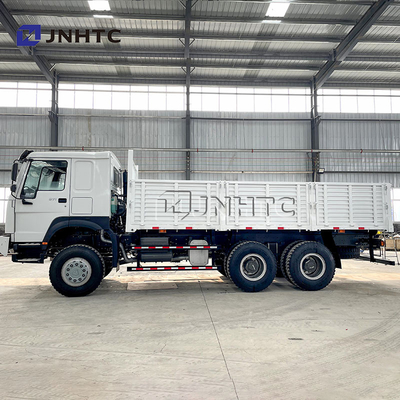 HOWO 371HP 6X6 4x4 드라이브 화물 트럭 컬럼단 측면내림판 게이트