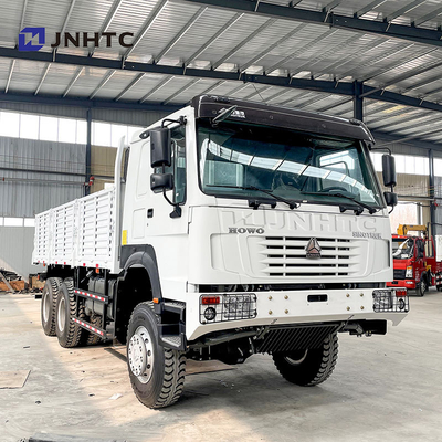 HOWO 371HP 6X6 4x4 드라이브 화물 트럭 컬럼단 측면내림판 게이트