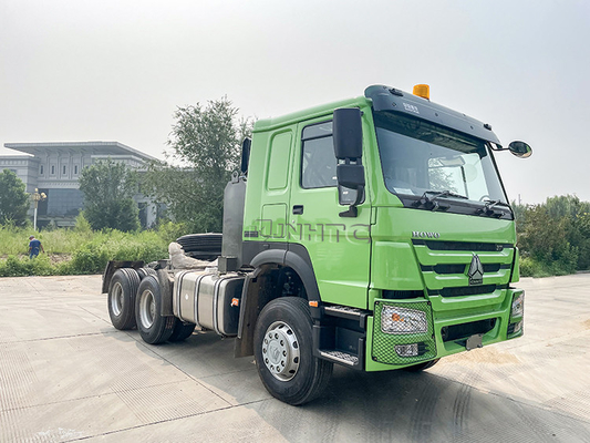 Sinotruk Howo 371 Hp 10 휠 트랙터 트럭 50 톤 트랙터 헤드